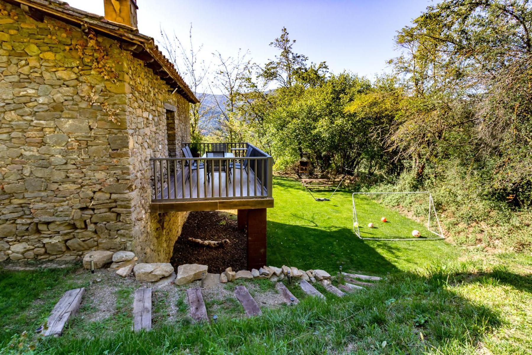 M De Puigsec Mas Rural Al Ripolles Villa Girona Exterior photo