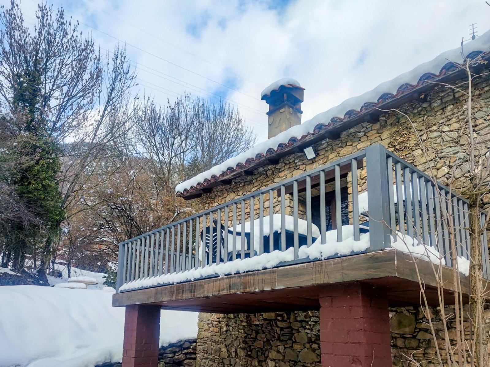 M De Puigsec Mas Rural Al Ripolles Villa Girona Exterior photo
