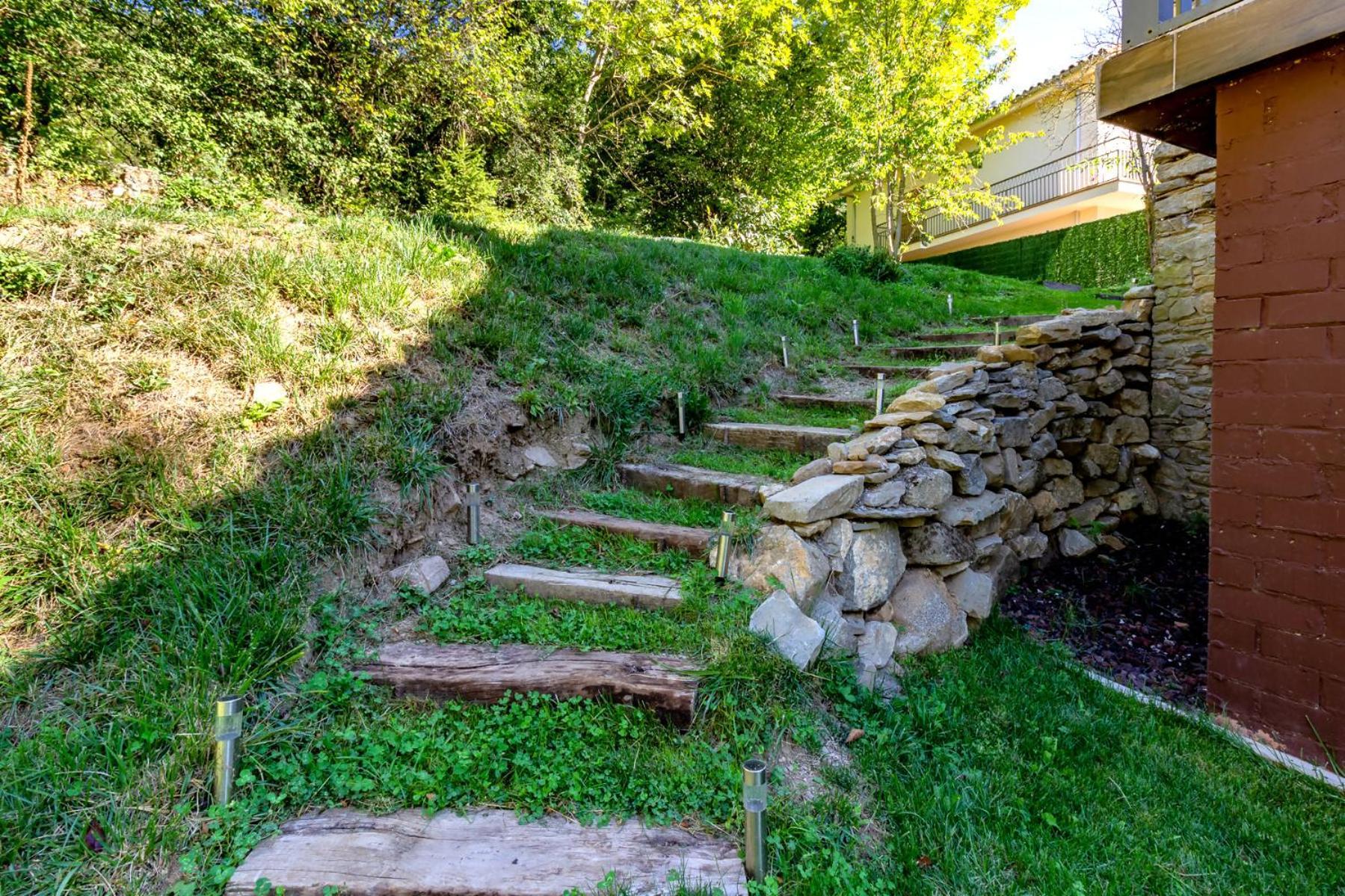 M De Puigsec Mas Rural Al Ripolles Villa Girona Exterior photo