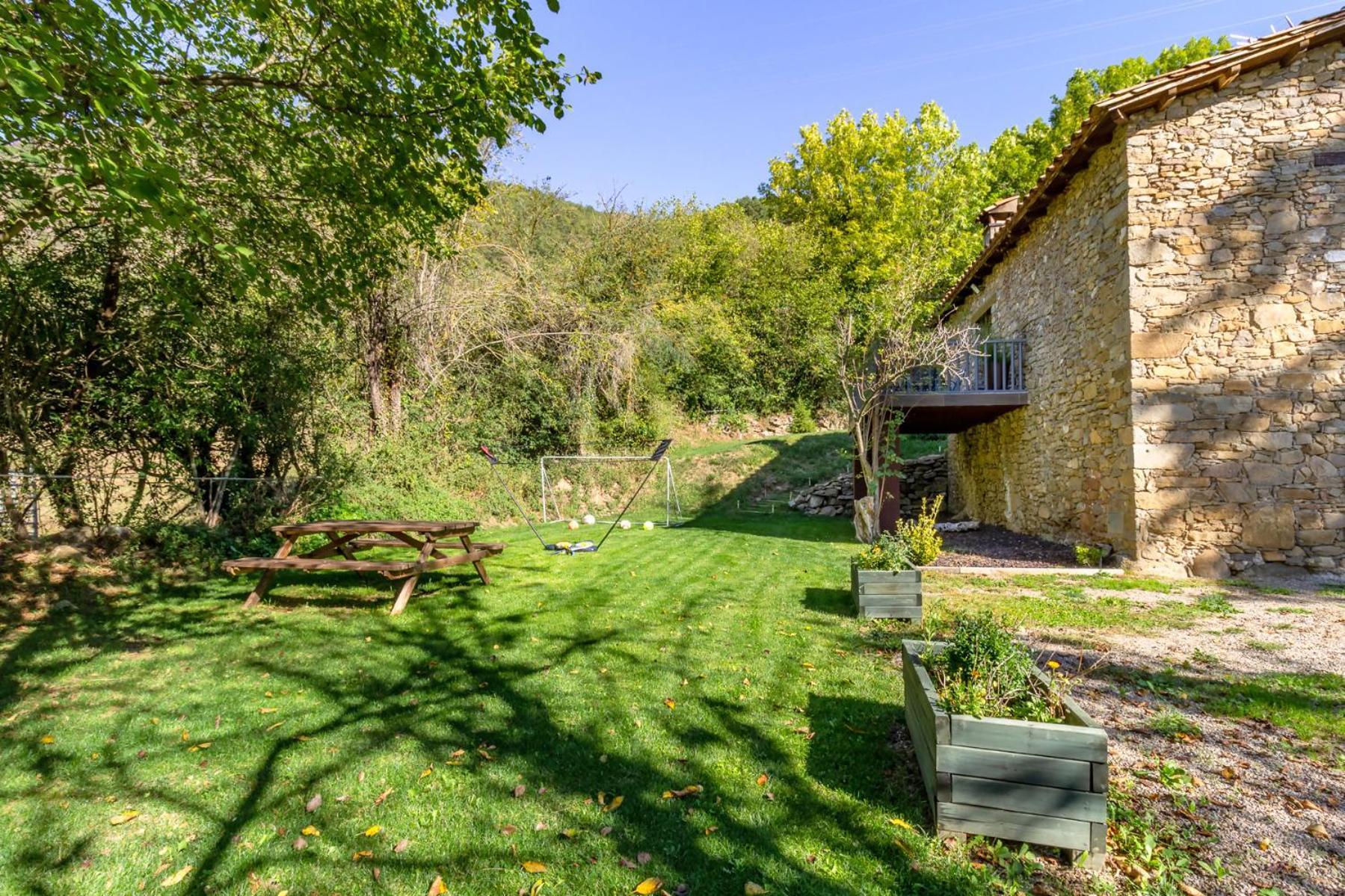 M De Puigsec Mas Rural Al Ripolles Villa Girona Exterior photo