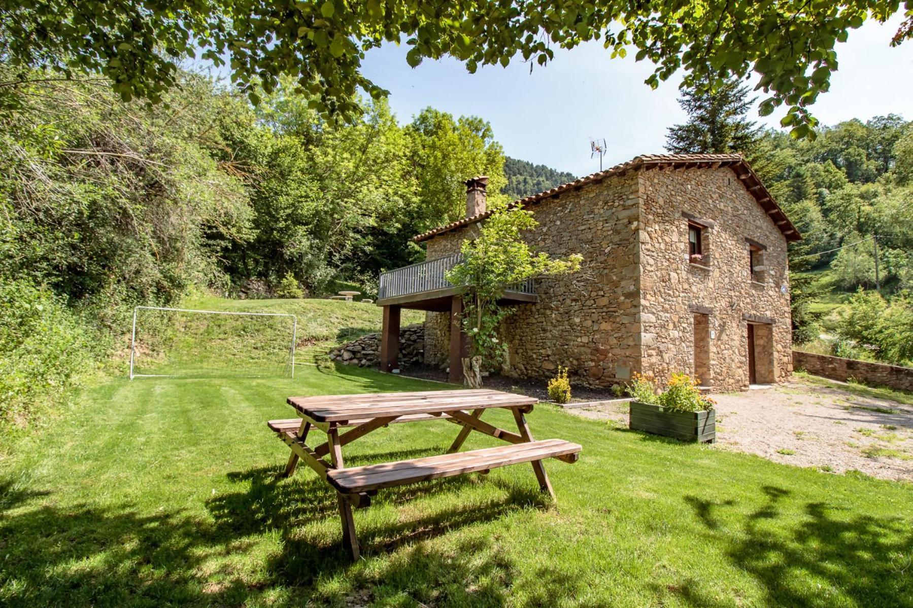 M De Puigsec Mas Rural Al Ripolles Villa Girona Exterior photo